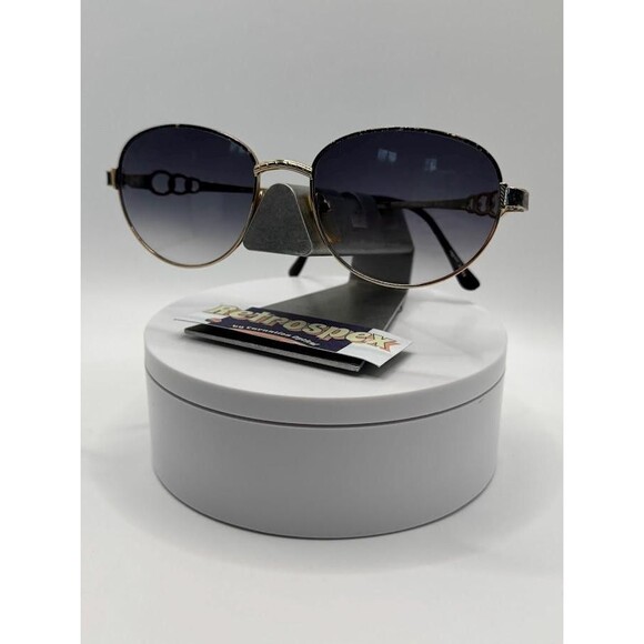 NEW Vintage Sunglasses | Round Metal Style | Grey Fade Lens  | 1980s-1990s |#825 main image 7